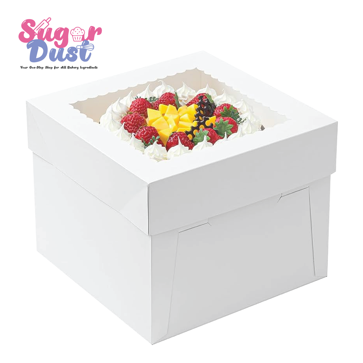 12x12x8 Inch Tall Cake Box