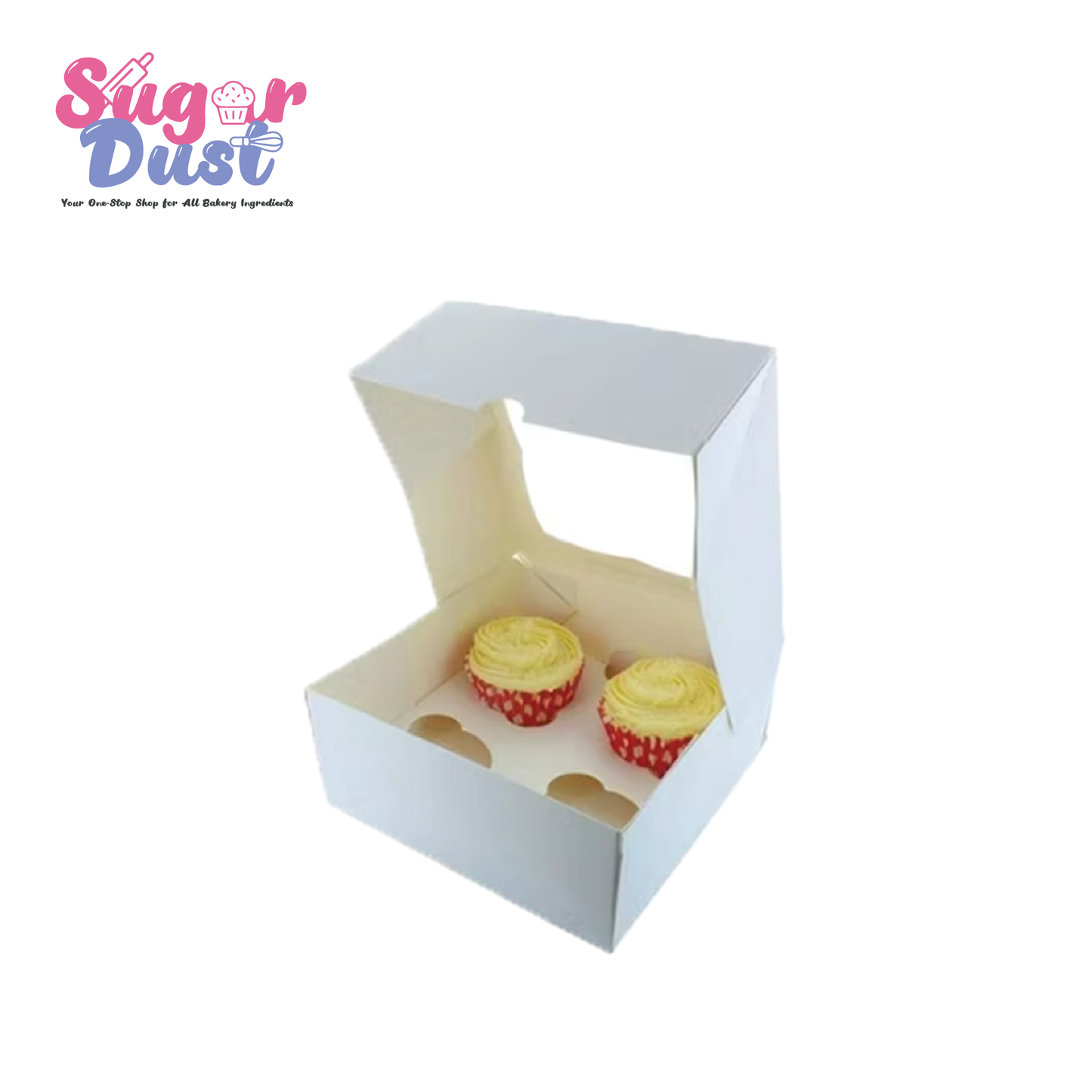 4-Cupcake Box