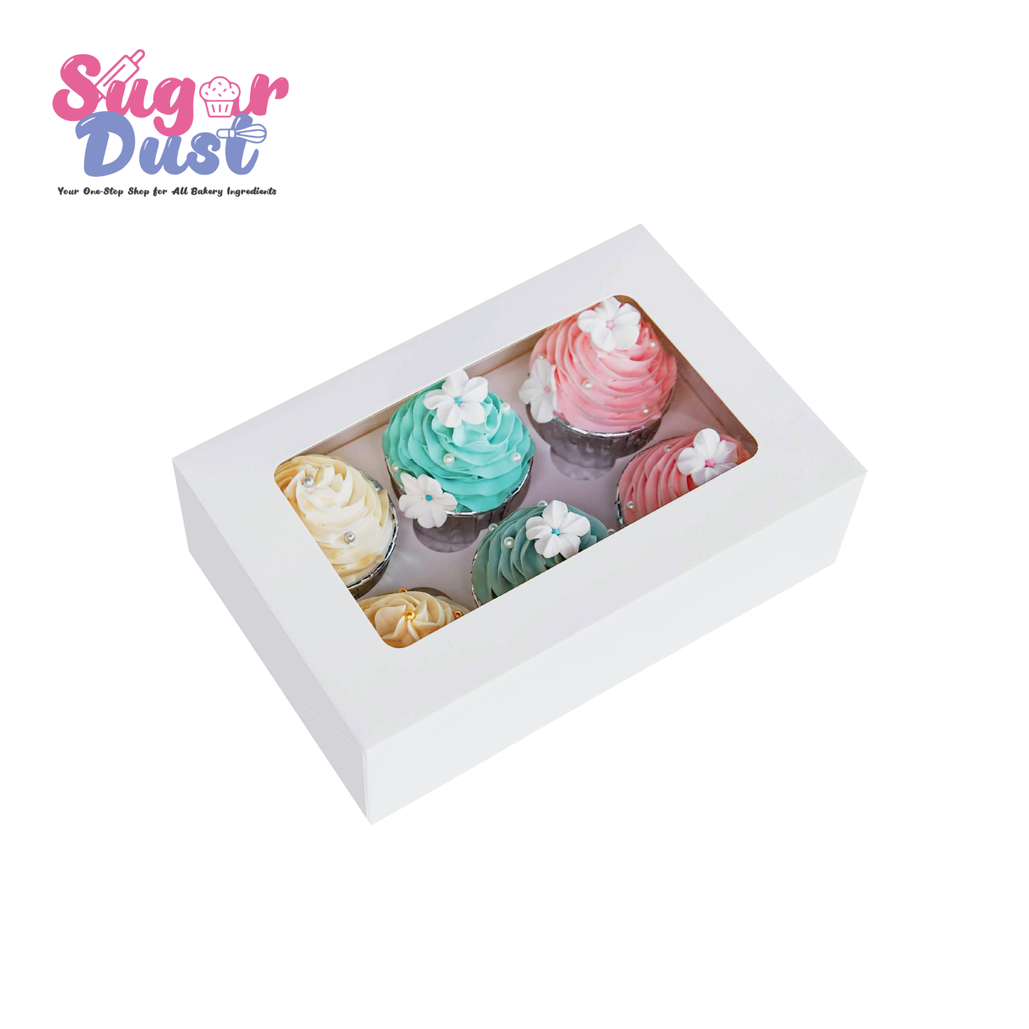 6-Cupcake Box